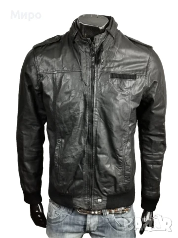 JACK & JONES МЪЖКО КОЖЕНО ЯКЕ ОТЛИЧНО КАТО НОВО   L - 52, снимка 6 - Якета - 50530272