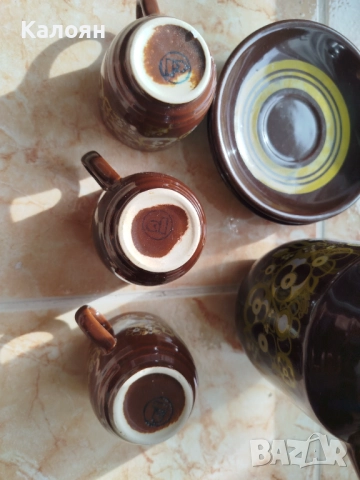 Порцеланов сервиз Калейца , снимка 2 - Антикварни и старинни предмети - 52453364