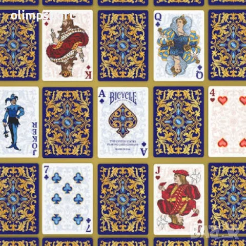 Карти за игра Bicycle Royal нови  , снимка 4 - Рулетки - 56310907