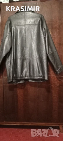 Кожено Манто "Line A" XXXXL, снимка 6 - Якета - 53106639