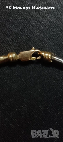 златна гривна/585/, снимка 3 - Гривни - 53895114