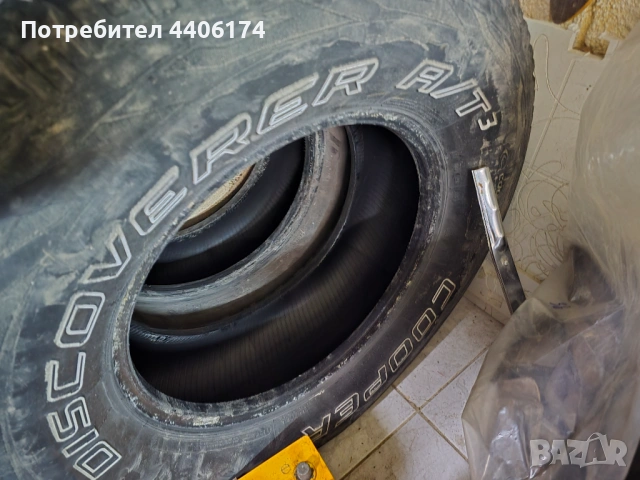 4 гуми   265 70 16 Cooper Discoverer AT3, снимка 4 - Гуми и джанти - 53092847