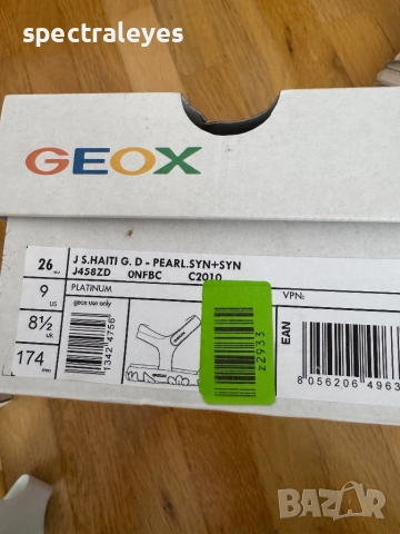 Geox детски сандали за момиче 26 размер, снимка 5 - Детски сандали и чехли - 51758396