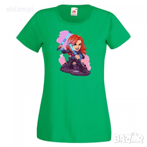 Дамска тениска Marvel Black Widow Игра,Изненада,Подарък,Геймър,, снимка 7 - Тениски - 36740869