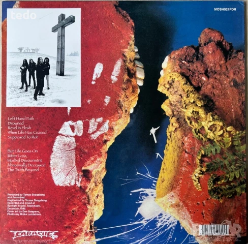 Entombed - Left Hand Path LP FDR , снимка 2 - Грамофонни плочи - 50852052