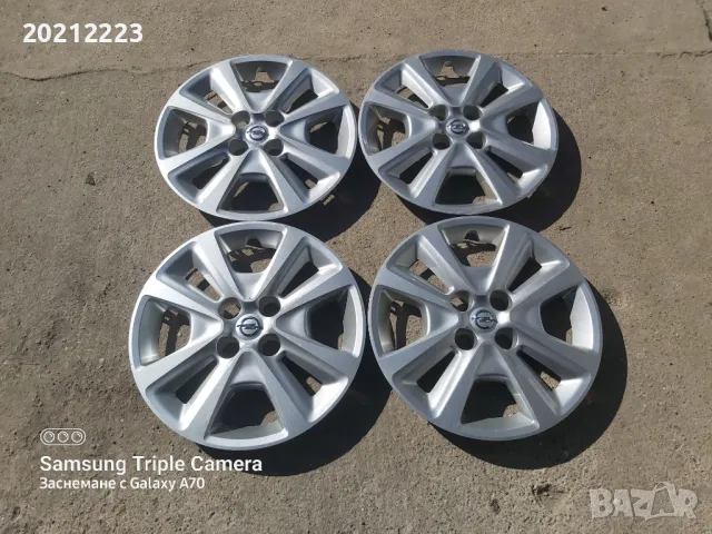 4 броя Оригинални тасове за Opel Corsa D,Opel Corsa E,Opel Adam 15, снимка 2 - Аксесоари и консумативи - 49413997