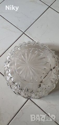 Кристална фруктиера , снимка 4 - Чинии - 39915889
