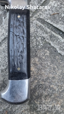 Нож Еделвайс. Петко Денев, снимка 5 - Ножове - 54328819