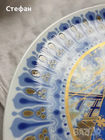 Порцеланова чиния, снимка 4 - Антикварни и старинни предмети - 50236943