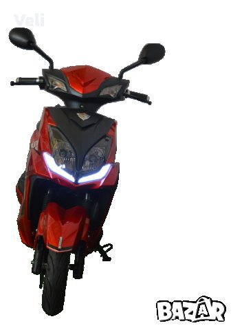 Електрически скутер D3 RS-LINE-ЧЕРВЕН, снимка 4 - Мотоциклети и мототехника - 29151385