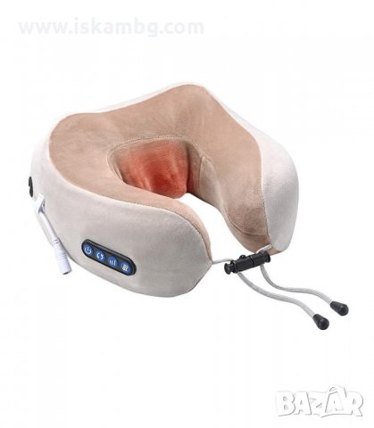 ПРЕНОСИМА МАСАЖИРАЩА ВЪЗГЛАВНИЦА ЗА ПЪТУВАНЕ И ПОЧИВКА U-PILLOW - код 2657, снимка 13 - Масажори - 33927807