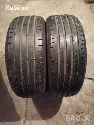 Продавам 2 броя летни гуми 215.55.17 на 1 сезон дот 2023 Fulda 