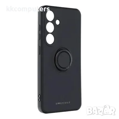 Калъф силикон Roar Finger Grip / Черен/ за Samsung A55 Баркод : 3131635
