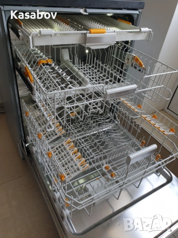 LED Wi-Fi Черно Инокс Miele Auto Open Съдомиялна - Частично Вграждане, снимка 6 - Съдомиялни - 52888342