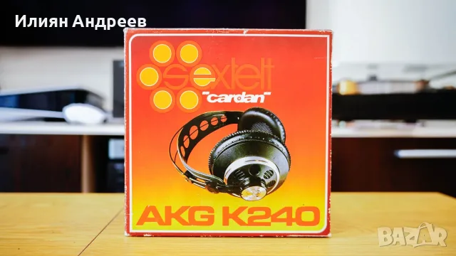 Винтидж стерео слушалки AKG k240 Studio 600ohm, снимка 6 - Слушалки и портативни колонки - 55707443