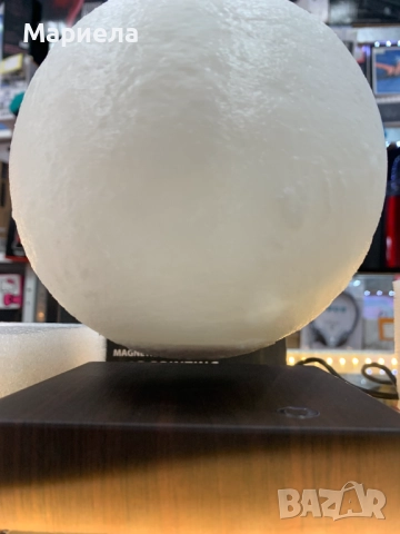 3D led лампа INNARA INN-37 тип Луна с магнитна левитация, 16 цвята, снимка 5 - Други - 46169634