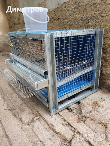 Клетки за отглеждане на пъдпъдъци , снимка 2 - За птици - 37919675
