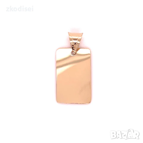 Златен медальон 1,73гр. 14кр. проба:585 модел:32263-6, снимка 1