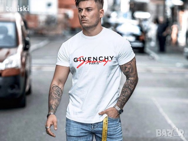 Тениски Givenchy Живанши принт. Модели и цветове, снимка 4 - Тениски - 28222955