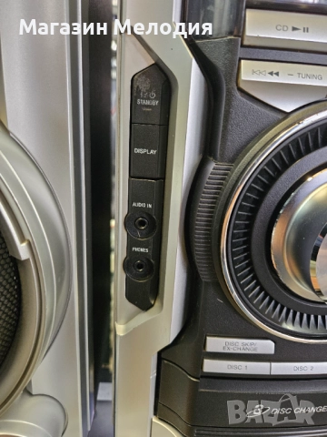 Аудиосистема SONY MHC-EC55 с две тонколони и дистанционно. В отлично техническо и визуално състояние, снимка 7 - Аудиосистеми - 43397220