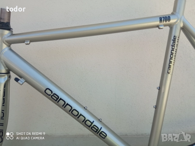 шосейна рамка като нова, снимка 2 - Части за велосипеди - 51568497