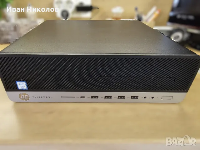 Компютър HP G3 800 Elitedesk i5-6500/ 8GB/ 256SSD, снимка 2 - Работни компютри - 55779156
