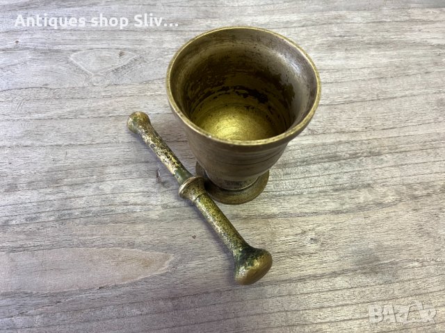 Старо бронзово хаванче №1860, снимка 5 - Антикварни и старинни предмети - 35617570