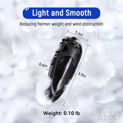 НОВИ, ТЕСТВАНИ LEXIN GTX 2 броя Bluetooth интеркоми до 10 мотоциклетисти,  Шумопотискане, IP67..., снимка 6 - Аксесоари и консумативи - 50556230