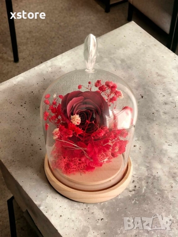 Роза в стъкленица подходяща за всяка дама, снимка 8 - Подаръци за жени - 52793472