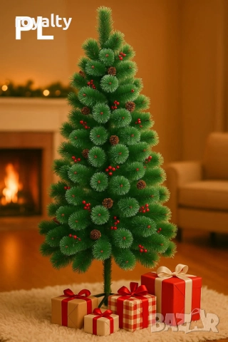 Коледни елхи зелени – различни размери, снимка 7 - Декорация за дома - 52232238