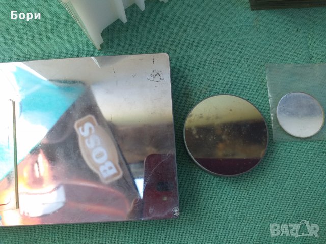 НОВИ СТЪКЛЕНИ ПЛАКИ С ОГЛЕДАЛО   60бр, снимка 7 - Други ценни предмети - 29803217