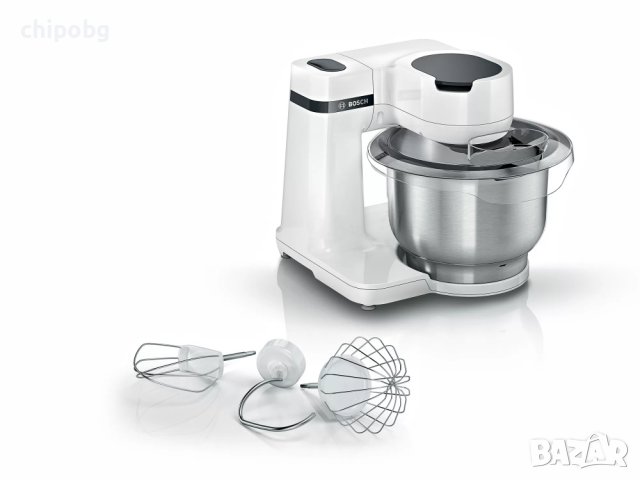 Кухненски робот, Bosch MUMS2EW00 Kitchen machine, MUM Serie 2, 700 W, White, снимка 1