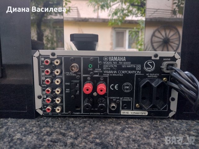 Yamaha мини система, снимка 15 - Ресийвъри, усилватели, смесителни пултове - 34353461