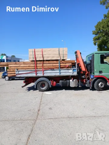 Транспорт самосвал с кран , снимка 2 - Транспортни услуги - 55986271