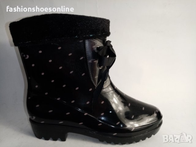 Дамски силоконови боти непромукаеми с топла вата. , снимка 4 - Дамски боти - 39371956