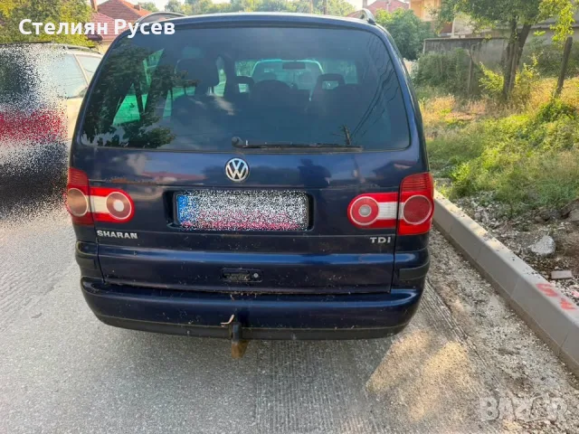 vw sharan 1.9 tdi  116кс facelift АВТОМАТИК , без документи / цяла за части -цена  800 евро -бракува, снимка 15 - Автомобили и джипове - 55943875