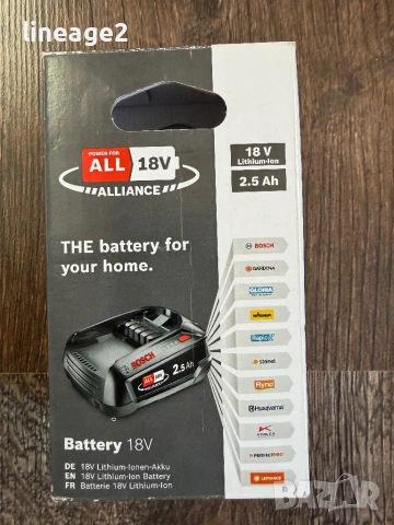 Батерия Бош 18 волта , снимка 3 - Други инструменти - 54094328