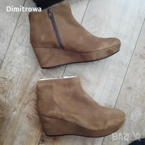 н.39 VAGABOND Leather Boots, снимка 9 - Дамски боти - 47822451