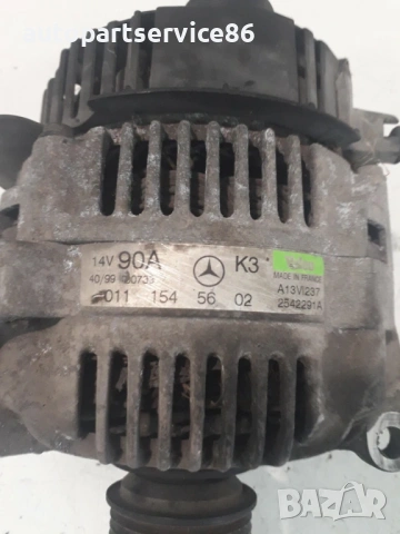 Алтернатор мотор генератор 90Ah за Mercedes A Class W168 A160 (140) 0111545602, снимка 2 - Части - 54122171