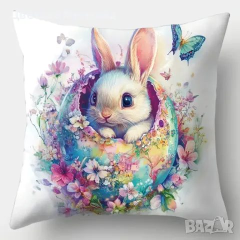 Великденски възглавнички 45 см на 45 см., снимка 2 - Възглавници - 48984409