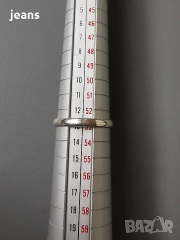 Пръстен сребро с перидот, снимка 3 - Пръстени - 56374791