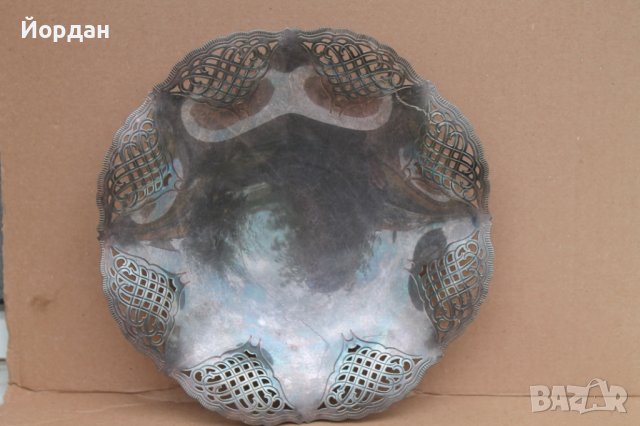 Посребрена фруктиера , снимка 3 - Аксесоари за кухня - 36919530