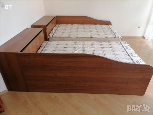 Ъглови легла с матраци и  ракли., снимка 2 - Спални и легла - 54243650