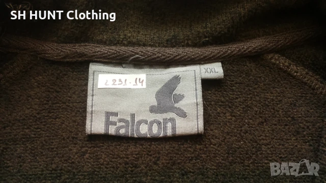 Falcon POLAR Fleece Jacket размер XXL за лов поларена горница - 1175, снимка 11 - Суичъри - 50509607