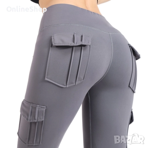 Оформящ дамски панталон с 4 джоба – Висока талия, стегната кройка и максимален комфорт, снимка 14 - Панталони - 52842733