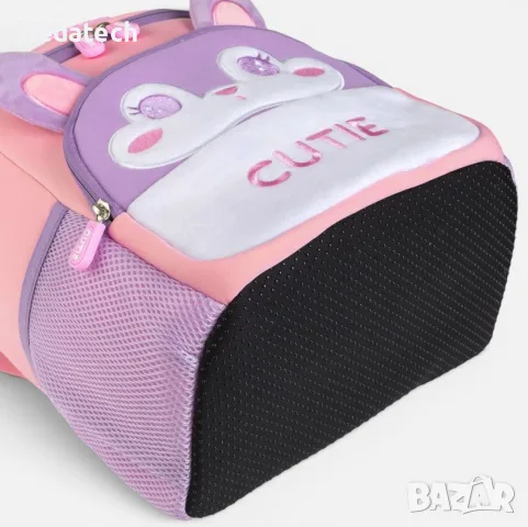 Детска анатомична раница от неопрен със зайче „Cutie“, снимка 3 - Раници - 55902809