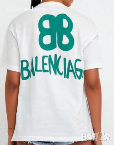 Бяла тениска  Balenciaga  код Br33, снимка 2 - Тениски - 35641695