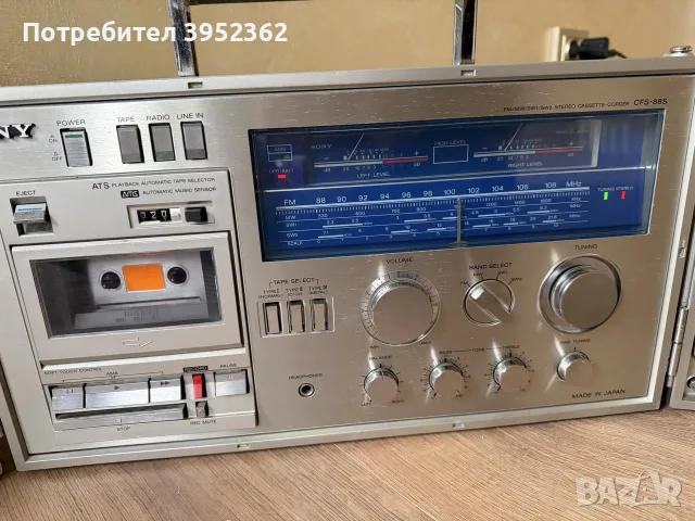 Sony CFS-88s.      ., снимка 2 - Радиокасетофони, транзистори - 56441152