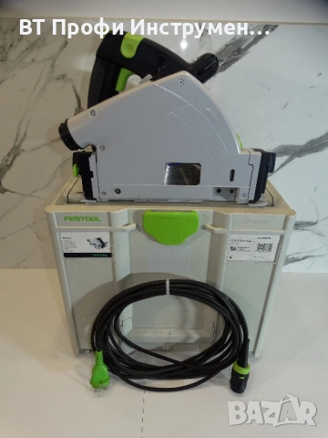 2024 - Festool TS 55 FEBQ - Потапящ циркуляр, снимка 2 - Триони и циркуляри - 54361632