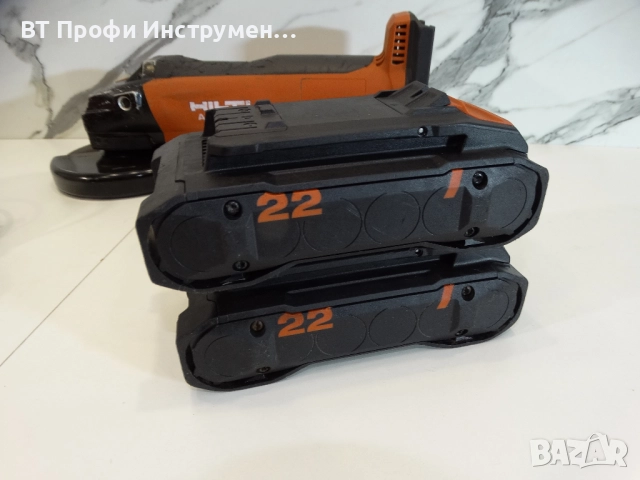 Hilti AG 5D - 22 / Nuron - Акумулаторен ъглошлайф, снимка 10 - Други инструменти - 52242637